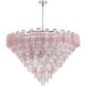 Addis 40 Light 62 inch Polished Chrome Chandelier Ceiling Light