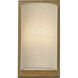 Bellingham Wall Sconce Wall Light in Antique Gold Leaf