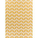 Fallon 66 X 42 inch Saffron, Cream Rug
