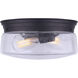 Madison 2 Light 12 inch Oil Rubbed Bronze Flush Mount Ceiling Light