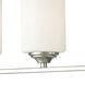 Bordeaux 5 Light 30.75 inch Brushed Nickel Vanity Wall Light