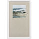 Moody Seas Blue and Multi and Teal and Neutral Framed Art, Propac