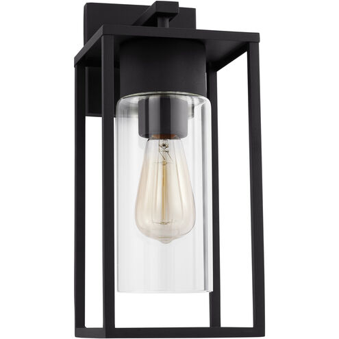 Vado 1 Light 14.63 inch Black Outdoor Wall Lantern