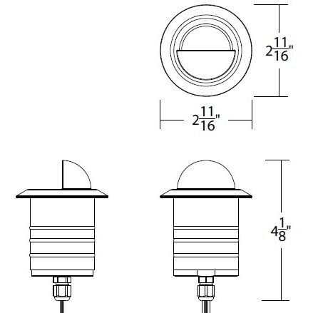 Colorscaping 12 4.50 watt Stainless Steel Path Lighting, Colorscaping