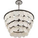Olyra 12 Light 31.75 inch Plated Dark Bronze Convertible Pendant/Semi-Flush Mount Ceiling Light