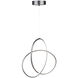 Orion LED 18.1 inch Grey Pendant Ceiling Light
