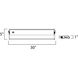 CounterMax MX-X12 120 Xenon 30 inch Metallic Bronze Under Cabinet Kit