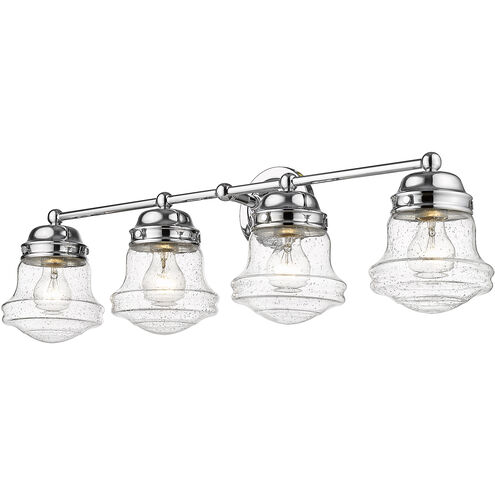 Vaughn 4 Light 31.5 inch Chrome Vanity Wall Light