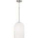Lawson 1 Light 8.75 inch Brushed Nickel Pendant Ceiling Light
