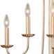 Kiera 6 Light 22 inch Modern Gold Chandelier Ceiling Light