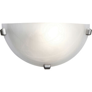 Mona LED 12 inch Brushed Steel Wall Sconce Wall Light