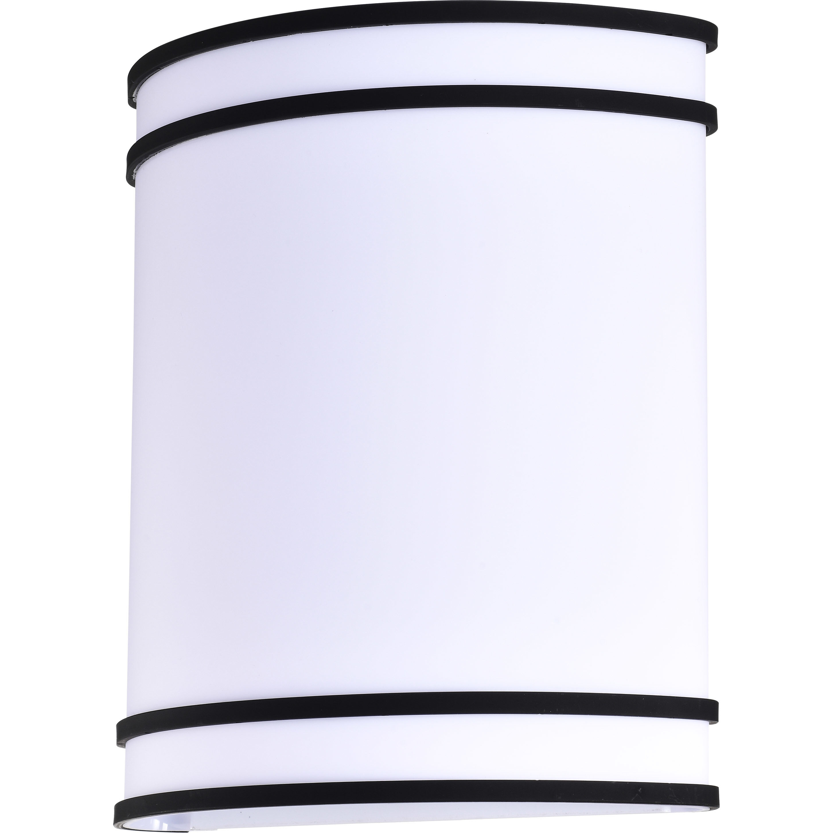 Glamour LED 9 inch Matte Black ADA Wall Sconce Wall Light