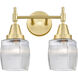 Caden LED 15 inch Satin Brass Bath Vanity Light Wall Light
