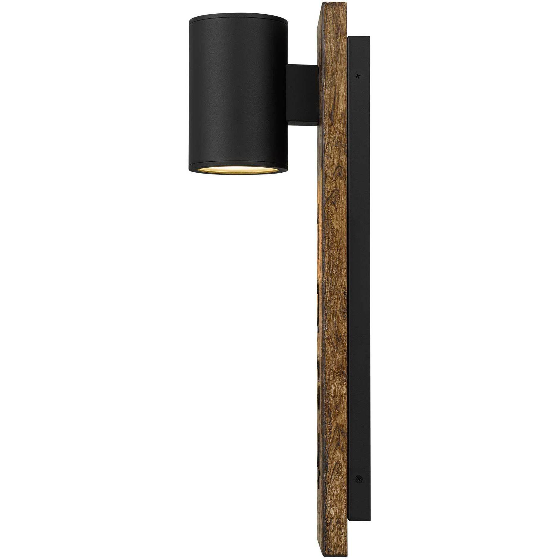Woodone LED 19 inch Sand Black Outdoor Wall Sconce