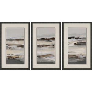 Abstract Neutral and Brown and Beige and Gray Framed Art