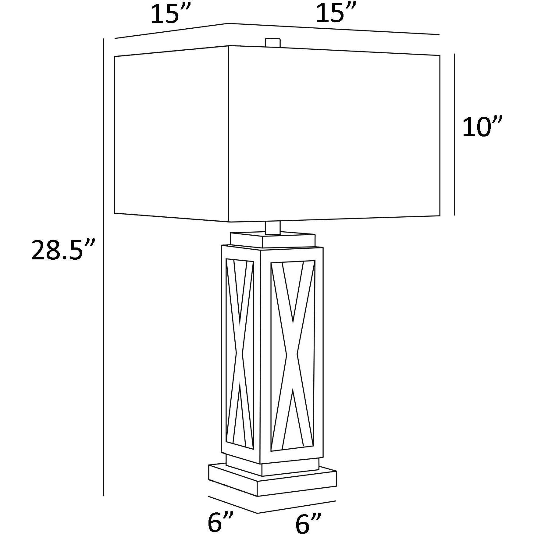Ravenswood 28.5 inch 100.00 watt Black Table Lamp Portable Light