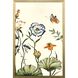 Garden of Eden Blue and Beige and Green and Multi Framed Art, The Studio