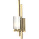 Ondrian 1 Light 4.5 inch Modern Brass Sconce Wall Light