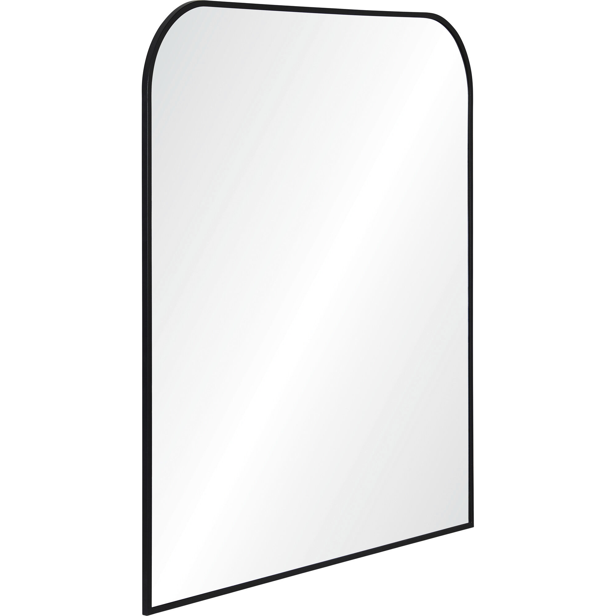 Luka 40 X 38 inch Black Wall Mirror
