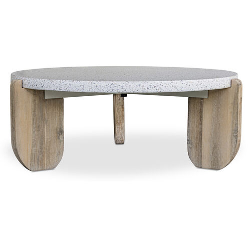 Wunder 36.5 X 36.5 inch White Coffee Table
