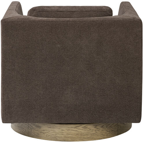 Fullerton Harvest Oak with Chocolate Accent Chair