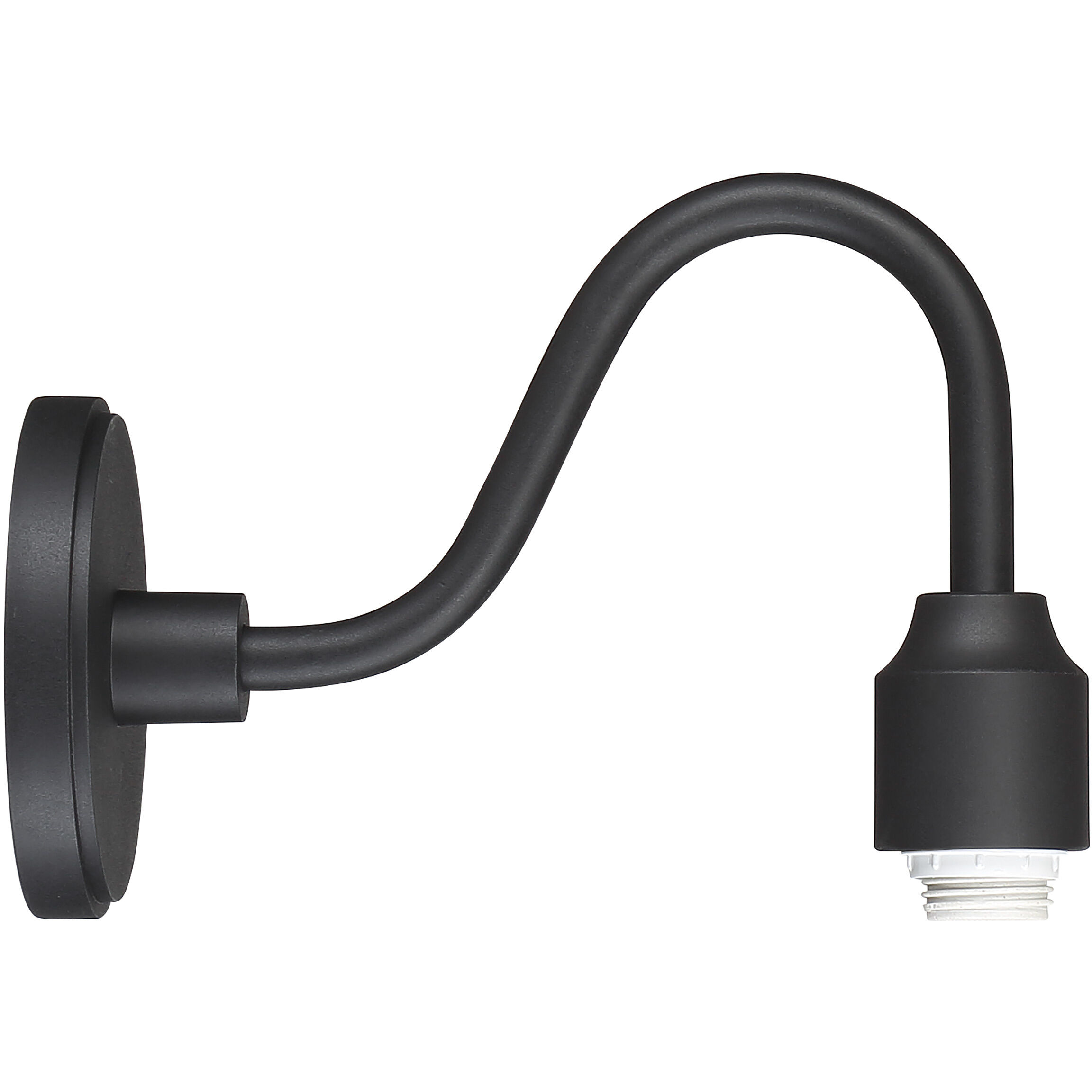 RLM 1 Light 9 inch Coal Outdoor Wall Mount, Great Outdoors