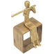 Musician Gold and Natural Figurine