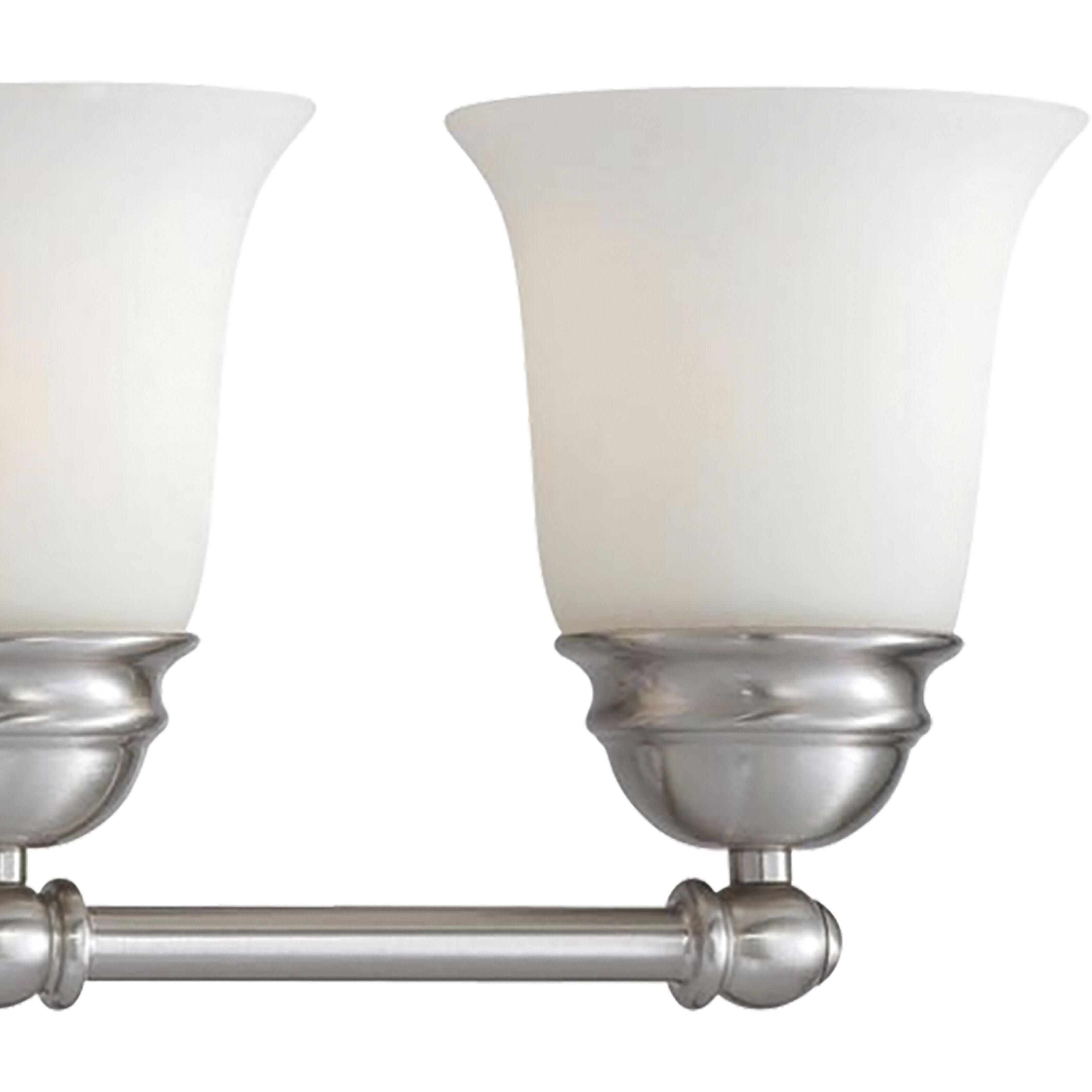 Bella Vanity Light Wall Light in Brushed Nickel