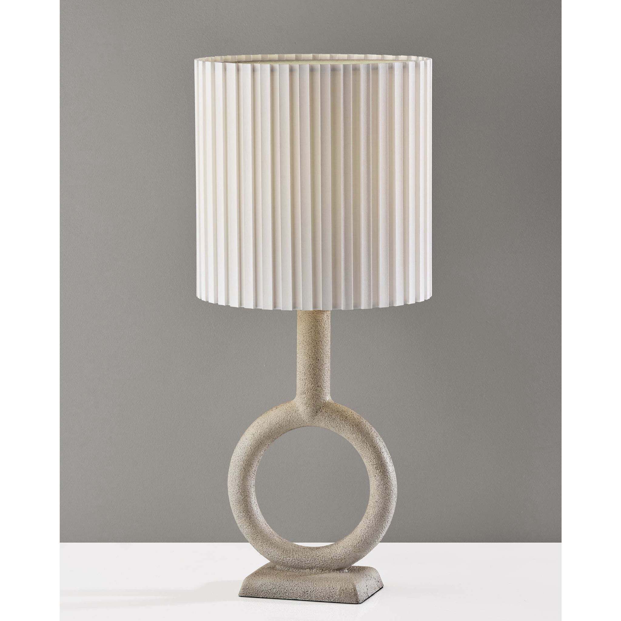 Elizabeth 27.5 inch 60.00 watt Painted Stone Texture Table Lamp Portable Light