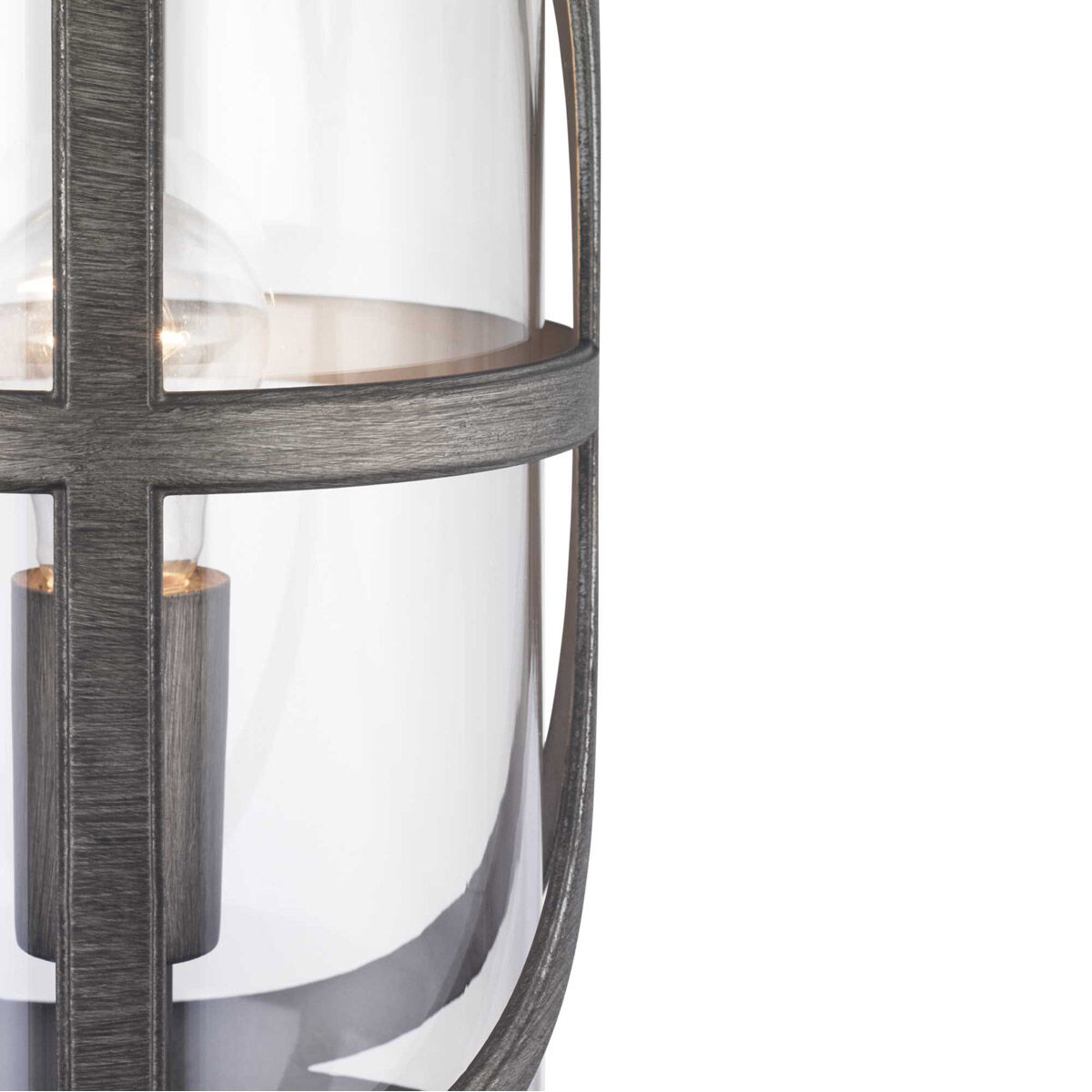 Morrison 1 Light 26.5 inch Antique Pewter Outdoor Post Lantern, Design Series