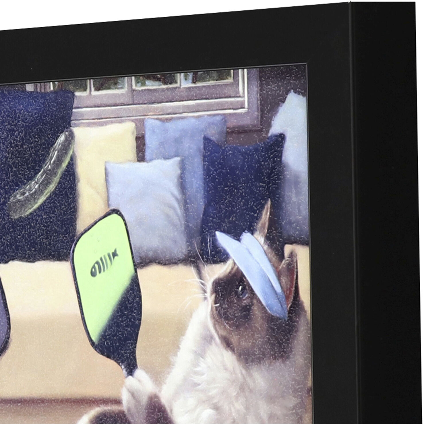 Animals 11 X 9 inch Non-Glass Framed Art, Propac