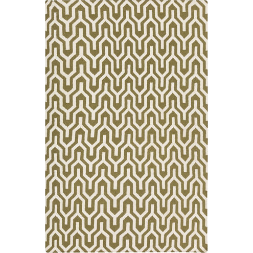 Fallon 36 X 24 inch Teal, Ivory Rug