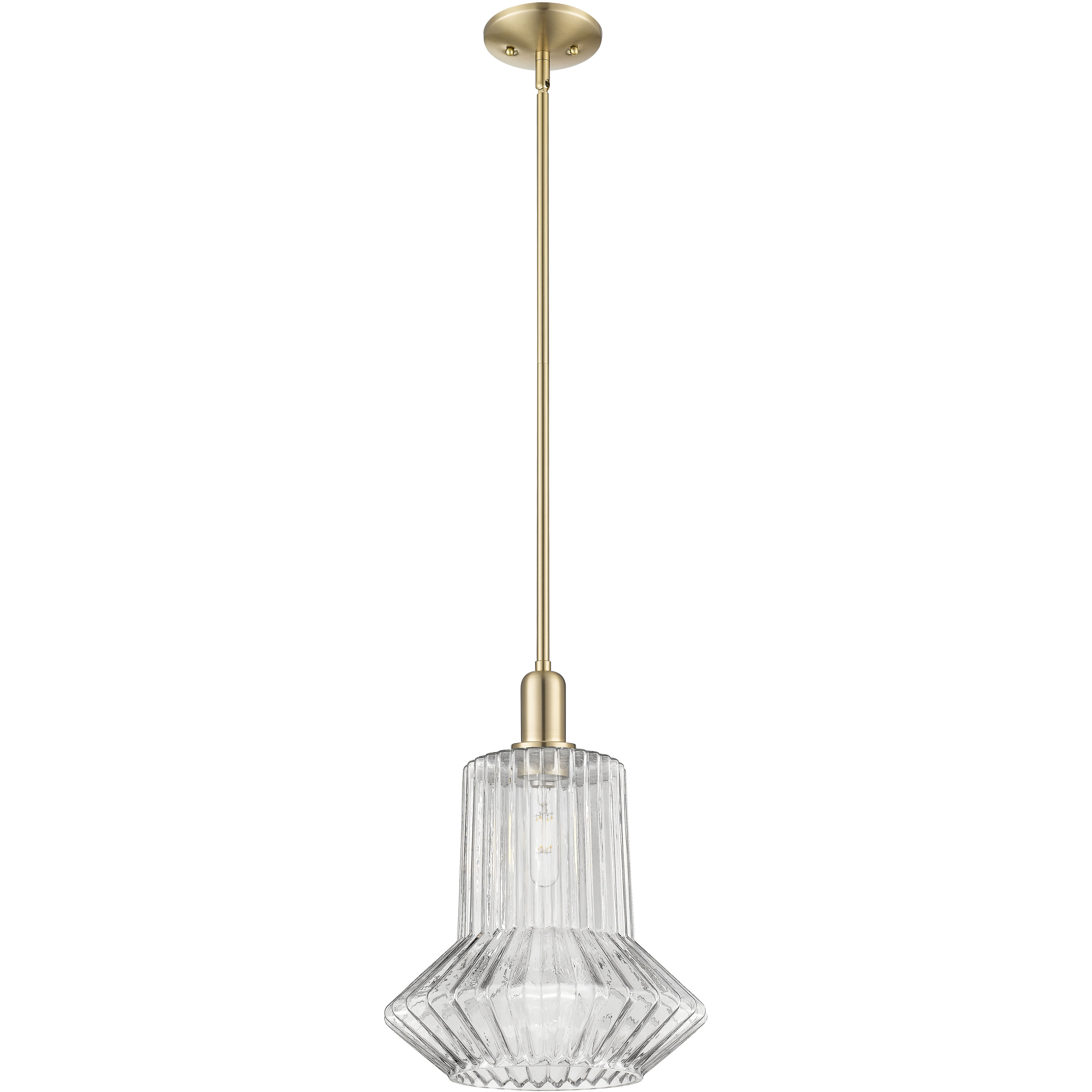 Arcadia Springwater 1 Light 12 inch Champagne Bronze Mini Pendant Ceiling Light