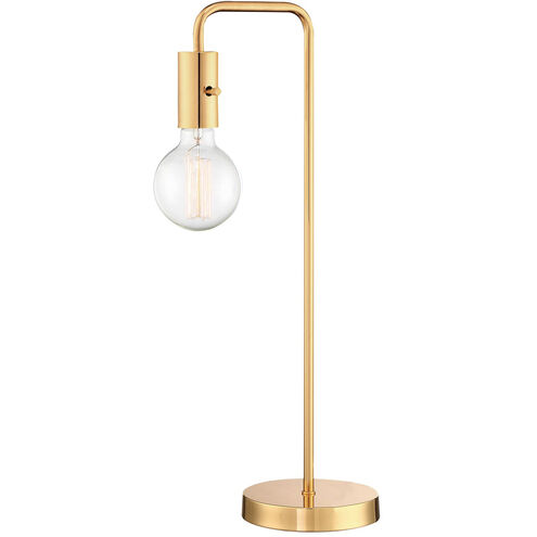 Nilmani 22 inch 40.00 watt French Gold Table Lamp Portable Light