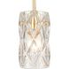Jenning 1 Light 4 inch Parisian Gold Leaf Mini Pendant Ceiling Light
