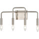 Park Slope 4 Light 18.5 inch Brushed Nickel Vanity Light Wall Light