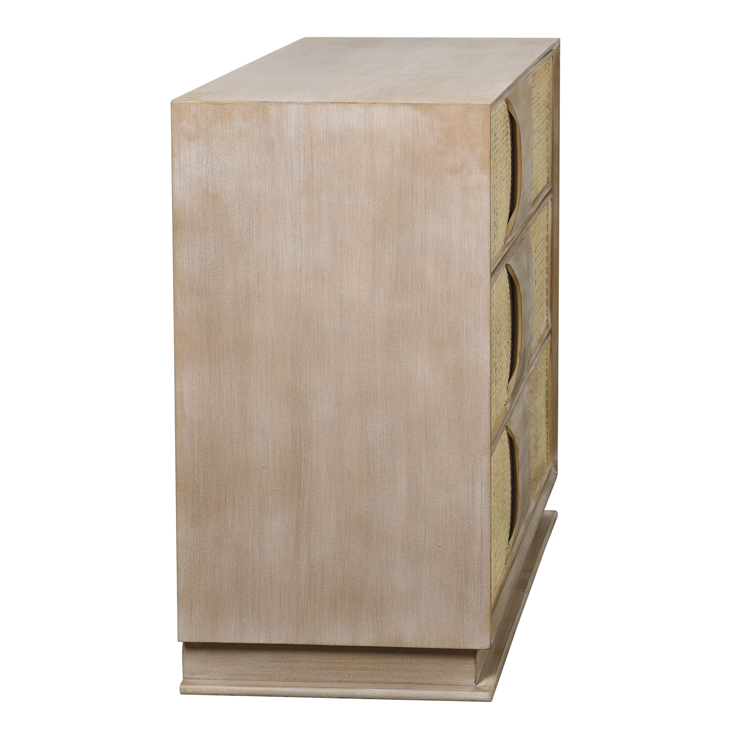 Melrose Light Bisque and White Wash and Taupe Chest