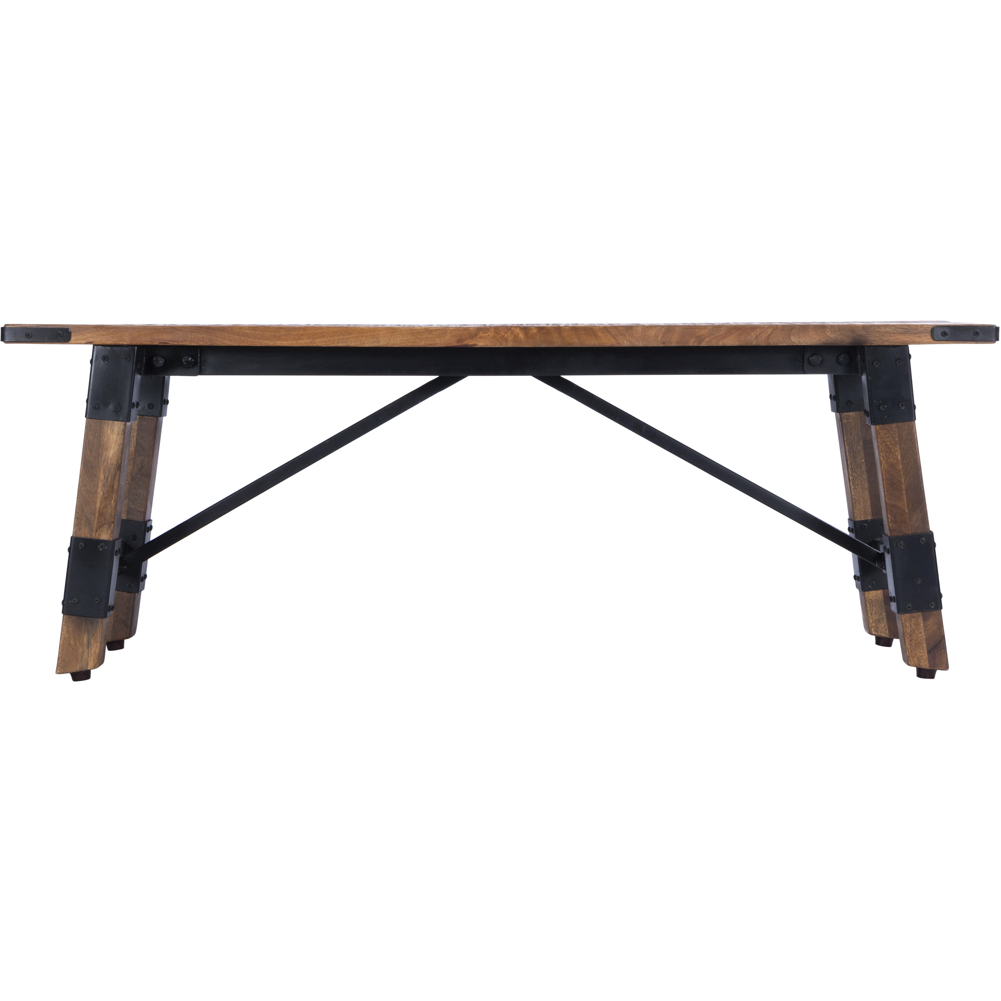 Masterson Wood & Metal Bench