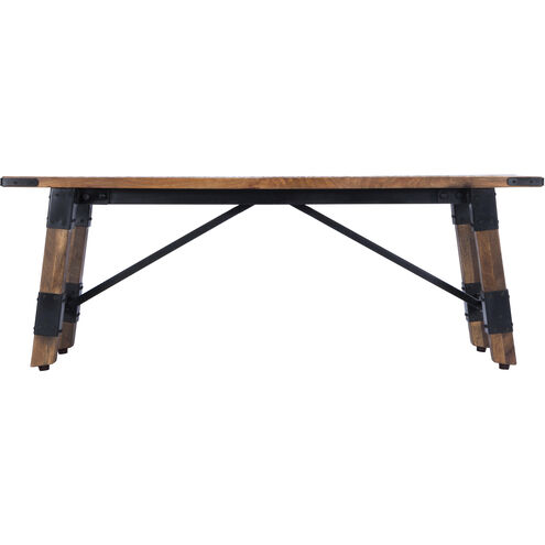 Masterson Wood & Metal Bench