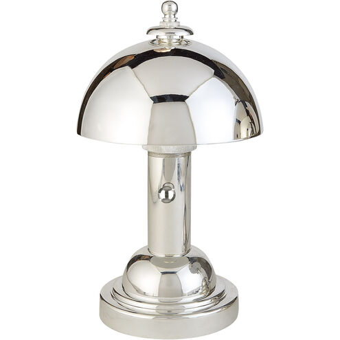 Thomas O'Brien Totie 11 inch 40 watt Polished Nickel Task Lamp Portable Light