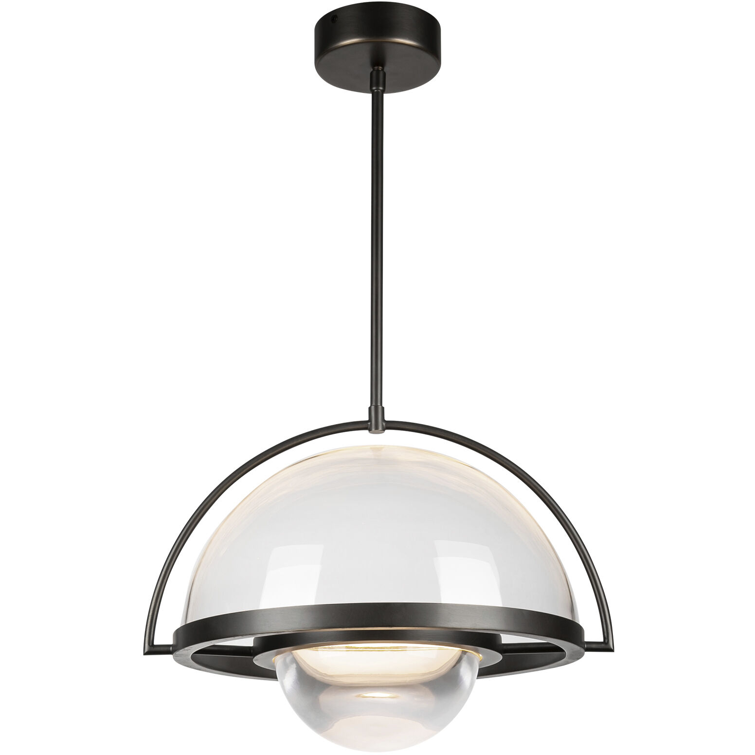 Bowery Pendant Ceiling Light in Urban Bronze