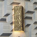 Esmond 2 Light 7.28 inch Vintage Brass Wall Lamp Wall Light