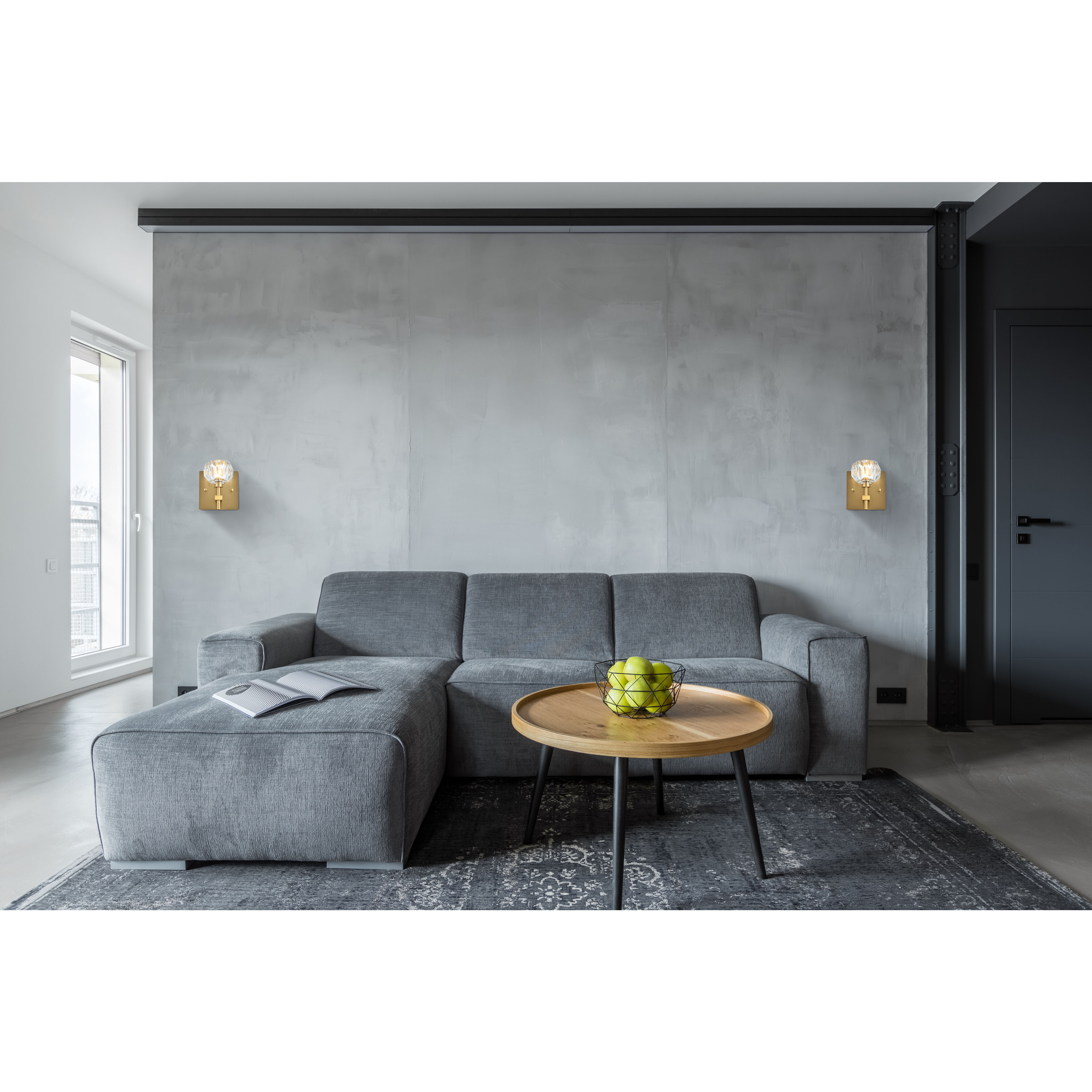 Graham 1 Light 5 inch Gold Wall Sconce Wall Light