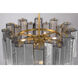 Torvento 9 Light 25.25 inch Legacy Brass Pendant Ceiling Light