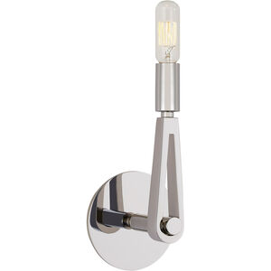 Thomas O'Brien Alpha 1 Light 5 inch Polished Nickel Single Sconce Wall Light in (None)