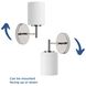 Replay 1 Light 5.13 inch Polished Nickel Bath Vanity Wall Light