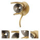 Planetary LED 6.25 inch Gold Wall Sconce Wall Light