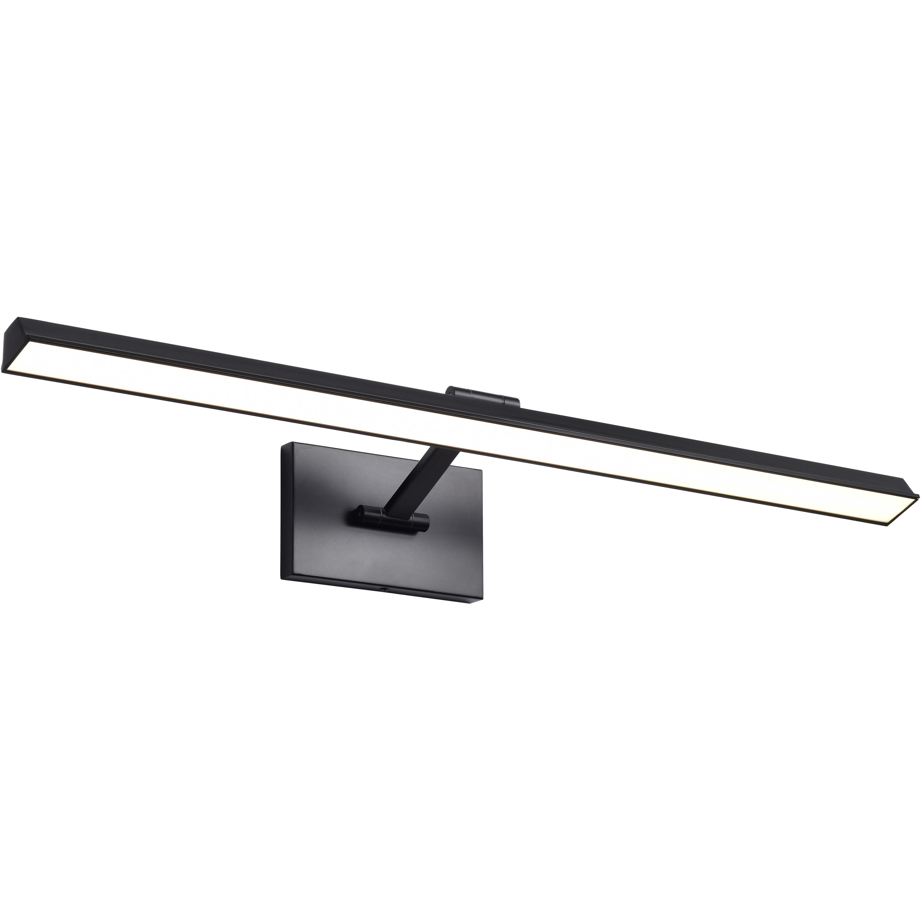 Hazel LED 35.8 inch Black Vanity Wall Light