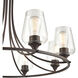 Ashford 8 Light 32 inch Rubbed Bronze Chandelier Ceiling Light