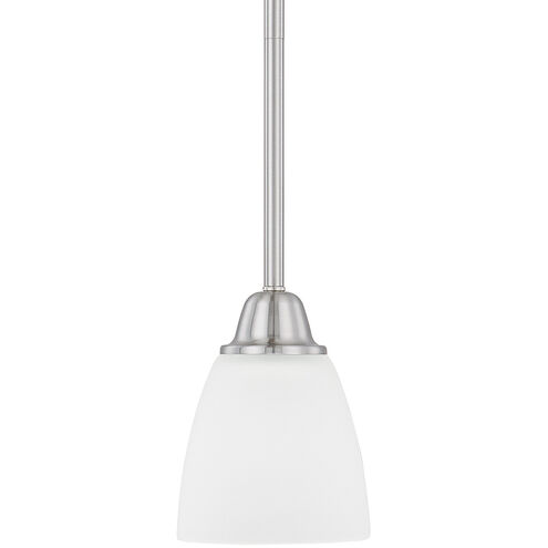 Trenton 1 Light 5 inch Brushed Nickel Pendant Ceiling Light